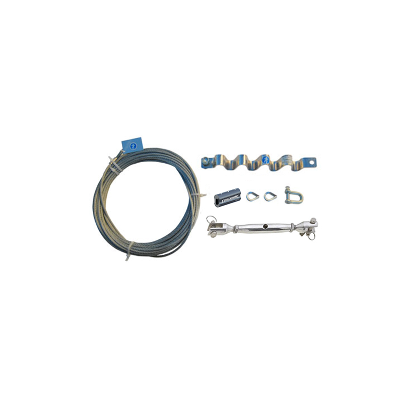 KIT ml. 15 Linea Vita LVO.08 C52 INOX 8MM Cl. C