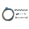 KIT ml. 25 Linea Vita LVO.08 C52 INOX 8MM Cl. C